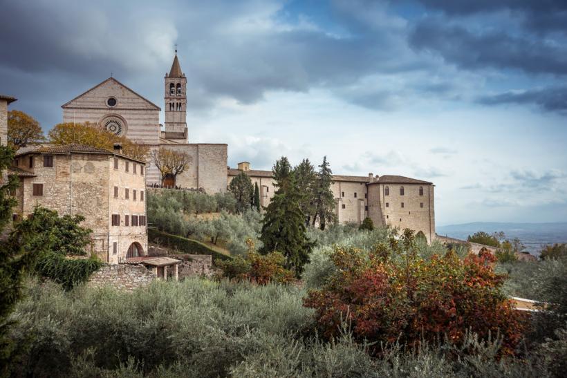 Den Mittelpunkt der Reise bildet der Aufenthalt in Assisi