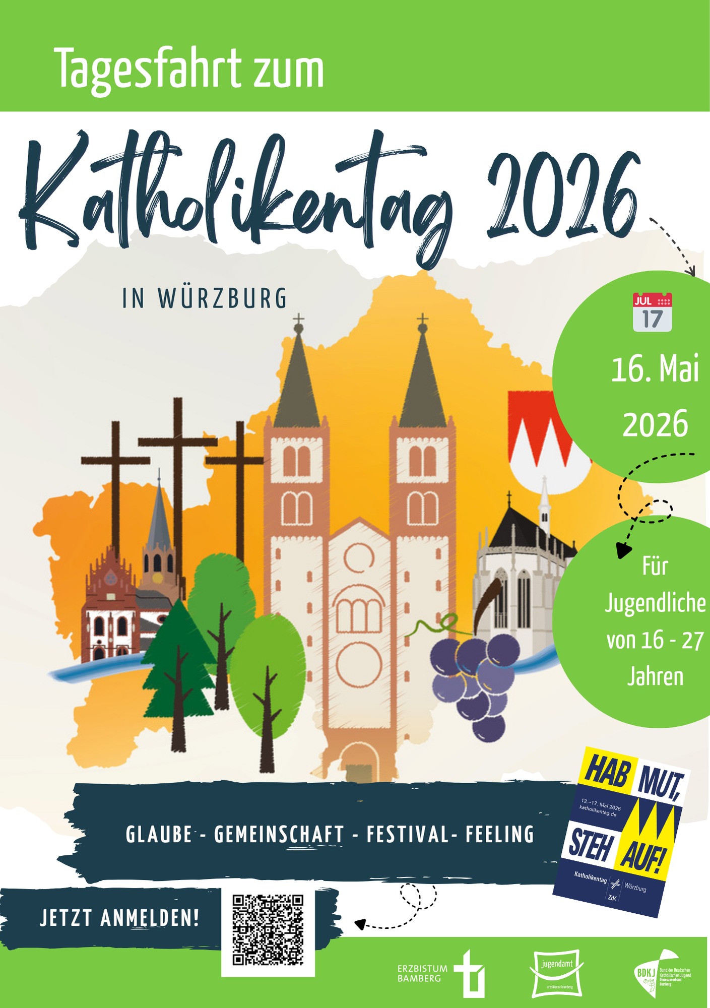 Tagesfahrt zum Katholikentag 2026