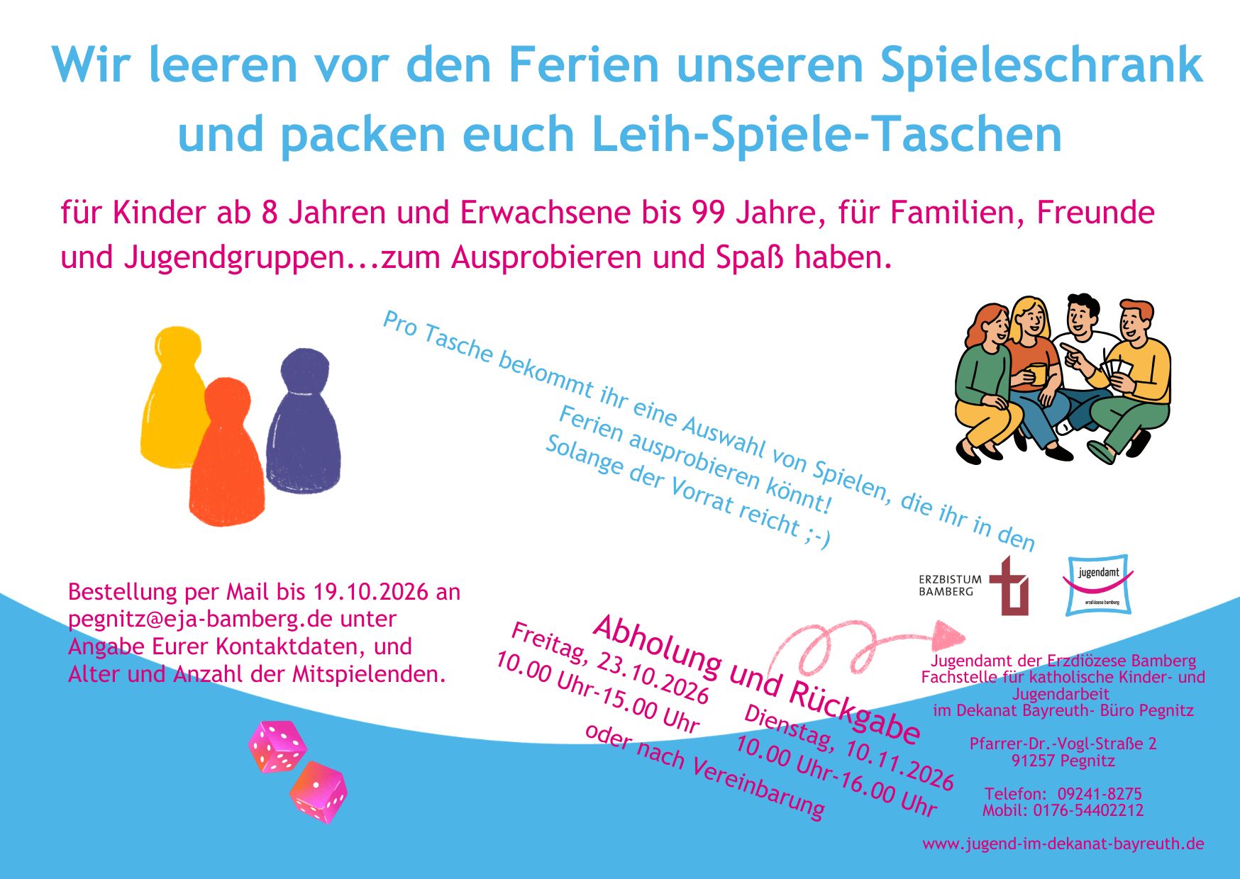 Spieletaschen Herbstferien 2026